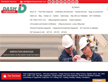 Tablet Screenshot of dashinspectorate.com